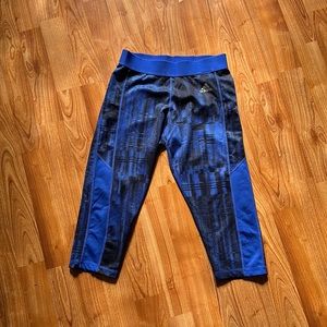 Adidas blue leggings